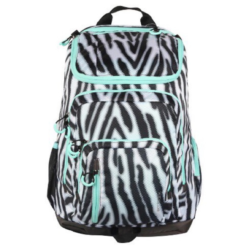 Embark Jartop Zebra Green Backpack